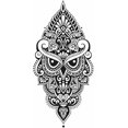 thumbnail image 3 of shiyou-Inkbox Temporary Tattoos, Semi-Permanent Tattoo, One Premium Easy Long Lasting, Water-Resistant Temp Tattoo with For Now Ink - Lasts 1-2 Weeks, Archimedes, 6 x 3 in, 3 of 4