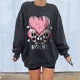 thumbnail image 1 of Pntutb - Sudadera de forro polar de manga larga con cuello redondo y estampado de calavera para mujer Pntutb Pntutb-5314, 1 of 7