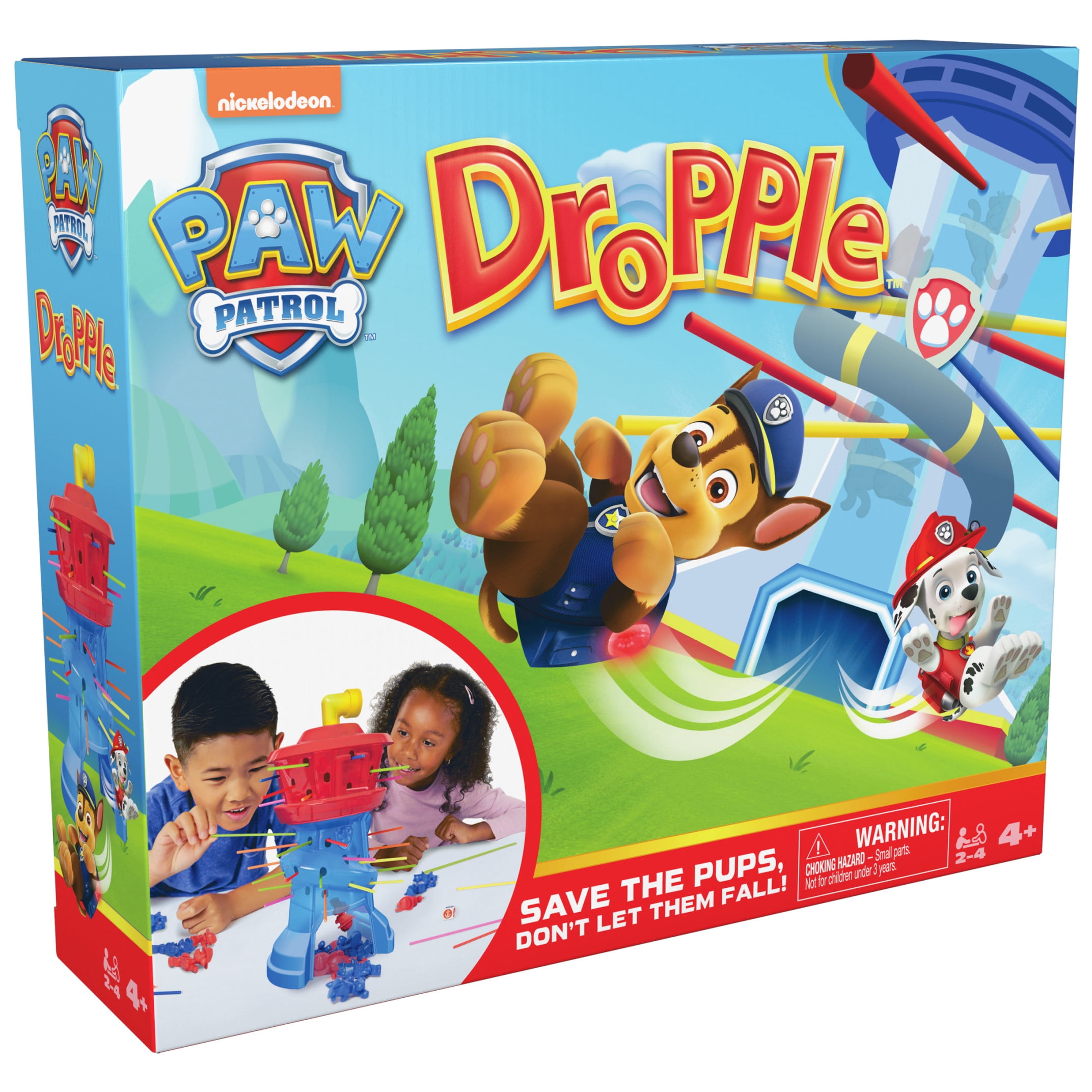 Spin Master Games, PAW Patrol Dropple, PAW Patrol Game, Ages 4+