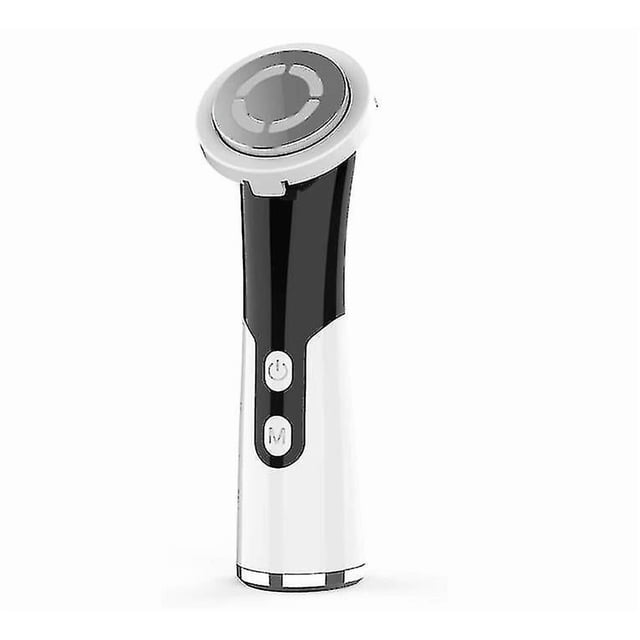 Limpiadores faciales, dispositivo de iontoforesis y belleza, para masajes, color blanco