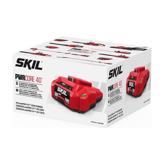 SKIL PWR CORE 40V PWR JUMP Charger, 15-Minute Fast Charging, SC5364-00