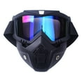 thumbnail image 1 of Small Outdoor Cover, Adjustable Paintball Goggles with Detachable Shield Off Road Motorcycle Eyewear for Outdoor Riding Windproof and Impact Protective Gear, Protective Cover, 1 of 8