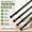Black-4 Pack, variant on 2 Pcs Adjustable Spring Tension Curtain Rods 28-40 Inches, 5/8" Diameter, Black, No Drilling Window Curtain Rods Expandable