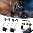 thumbnail image 2 of Aellinatey 1Pair Dumbbell Spotter Hook Hangers Heavy Power Dumbbells Rack Attachments, 2 of 7