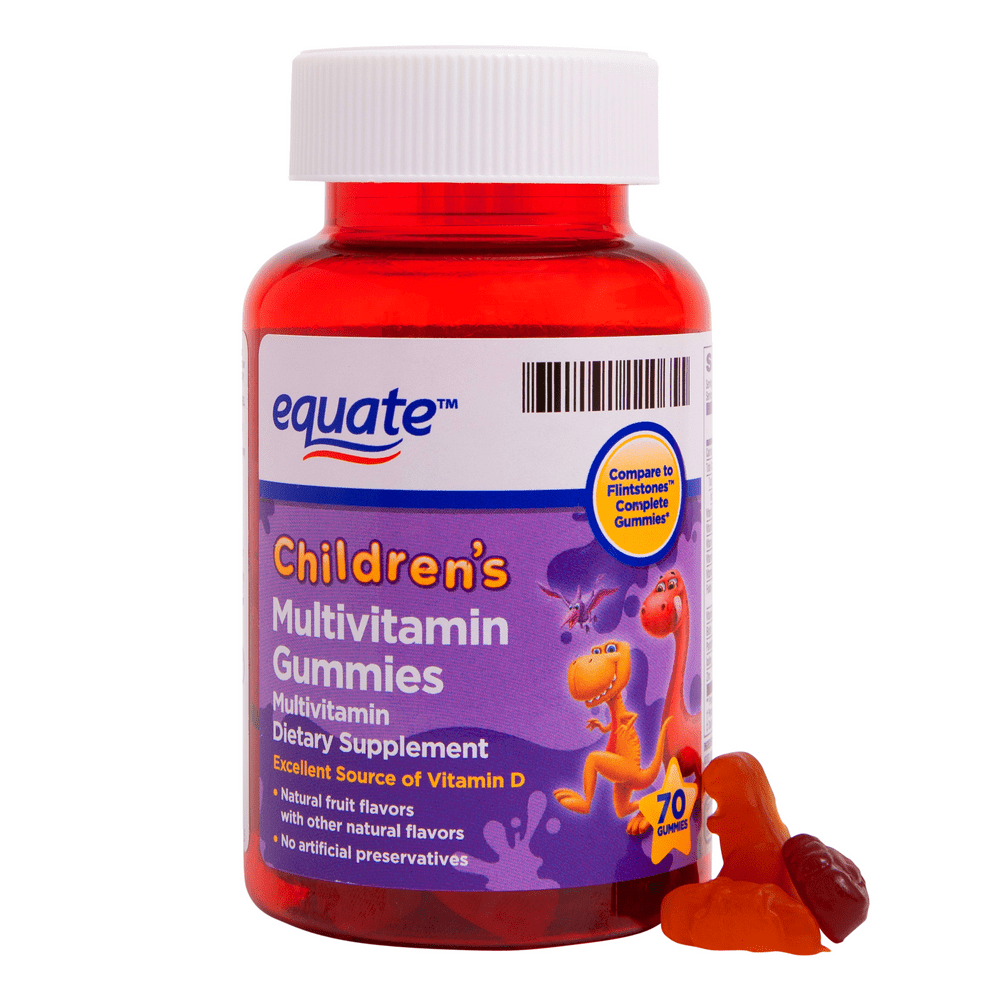 Equate Children's Multivitamin Gummies, 70 Ct