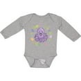 thumbnail image 3 of Inktastic Octopus Cute Girls Girls Long Sleeve Baby Bodysuit, 3 of 5