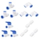 thumbnail image 4 of 1 Juego de 12 piezas de accesorios de filtros de purificadores de agua accesorios de conexión de tubo rápido (azul), 4 of 6