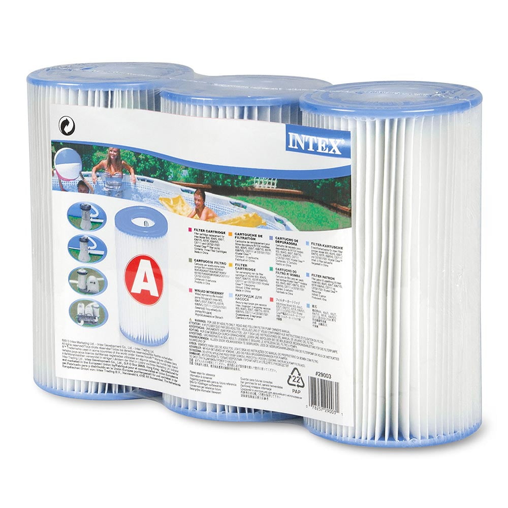 Intex Twin Pack Filter Cartridge Type A or C NEW Twin Pack #29002E 2 cartridges 