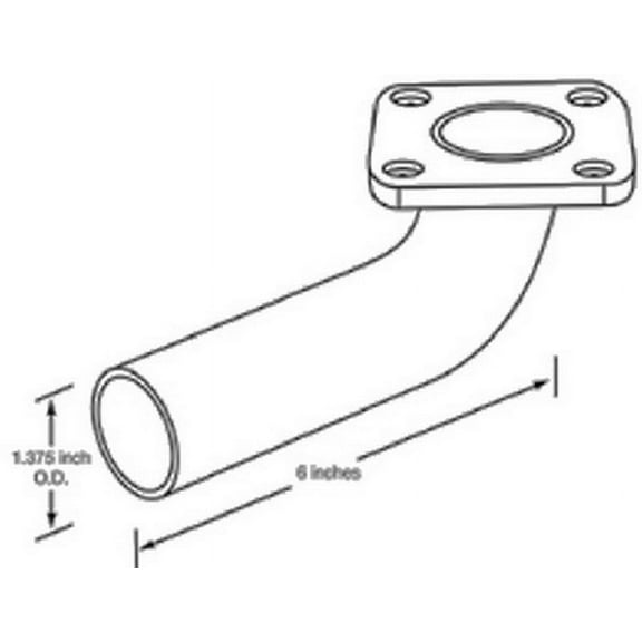 Cummins Onan A026E098 Generator Exhaust Elbow for Quiet Diesel