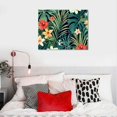 thumbnail image 5 of Orinice Flowers Palm Leaves Fine Art Aesthetic Poster & Print Wall Painting for Home Decor 20x16in, 5 of 6