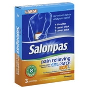 Hisamitsu Pharmaceutical Salonpas  Pain Relieving Gel-Patch, 3 ea