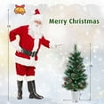thumbnail image 3 of Costway 1 PCS 3 FT Artificial Xmas Tree with 81 Branch Tips Eucalyptus Leaves Pine Needles, 3 of 10