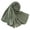 Green, variant on Long Cotton Scarf for Women, Lightweight Thin Neck Scarf, Shawl Wrap for Spring Summer Fall, Soft Fashion Accessory for Travel, Office, Party, Daily Wear, Elegant Style Blackish Green