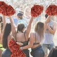 thumbnail image 7 of LINLIN 12Pcs Metallic Cheerleading Pom Poms with Cozy Handle, Adorable Cheerleader Pompoms Hand Flowers for Kids Adults Ball Dance Sports Team Spirit Cheering Fancy Dress Night Party, 7 of 7