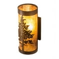thumbnail image 5 of Meyda Tiffany 203863 Tamarack 13" Tall Wall Sconce - Copper, 5 of 5