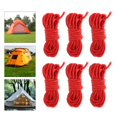 thumbnail image 3 of 6pack 4mm Reflective Tent Guy Rope Nylon with Adjuster Camping Gear Red, 3 of 8
