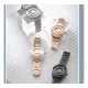 thumbnail image 3 of Reloj Eutour De Acero Inoxidable Con Cuentas Magnéticas Color de la correa Negro, 3 of 5