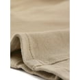 thumbnail image 5 of DARING DIVA Women's Lapel Jeans Blazer Denim Jacket W Pockets XS Khaki, 5 of 6