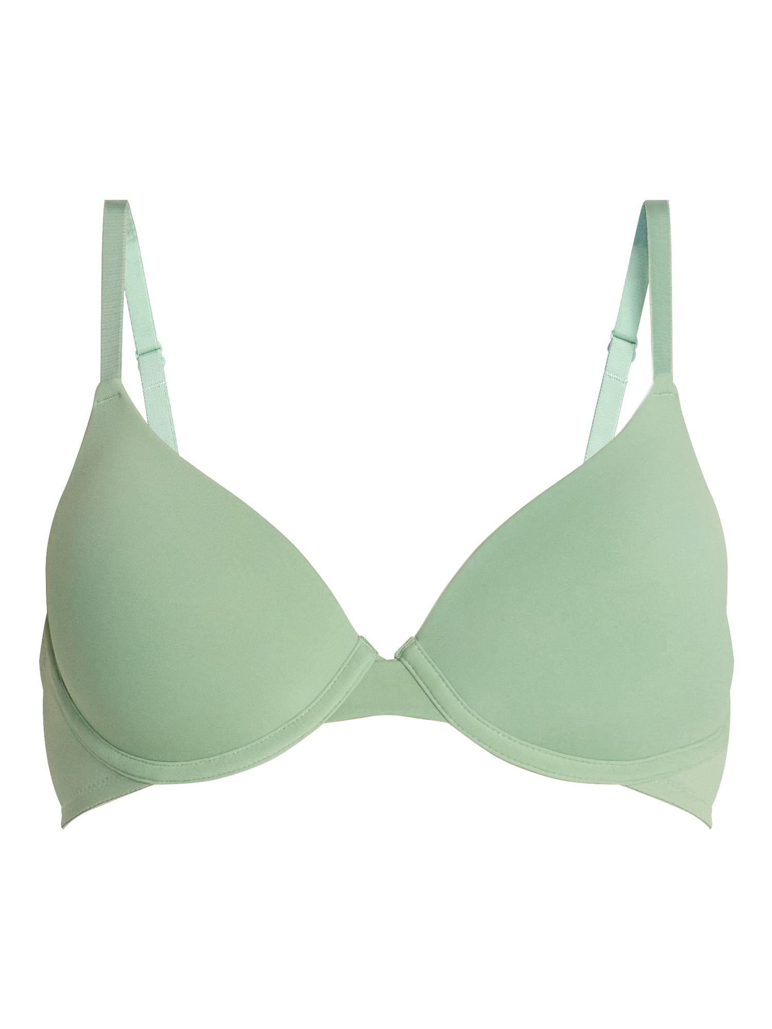 No Boundaries Lightly Lined Underwire T-Shirt Bra, Women's 34A to 40DDD