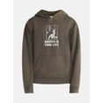 thumbnail image 5 of Tupac Men's and Big Men's Heavyweight Fleece Graphic Print Hoodie, Sizes XS-5XL, 5 of 5