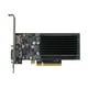 EVGA GeForce GT 1030 - Carte Graphique - GF GT 1030 - 2 GB GDDR4 - PCIe 3.0 Profil Bas - DVI, HDMI - fanless – image 3 sur 7