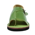 thumbnail image 4 of zttd summer women's sandals retro buckle-strap sandals flat bottom roman ladies shoes women's slipper a, 4 of 9