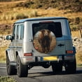 thumbnail image 3 of Haiem Spare Tire Cover , Wheel Cover with Grassland Sunflower Cow printed, Camper Spare Tire Cover Fit for Jeep Wrangler Rv SUV Truck Travel Trailer-16 inch, 3 of 8
