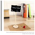 thumbnail image 4 of 10Pcs Mini Chalkboard Signs with Stand Small Blackboards Reserved Signs Message Boards, 4 of 4