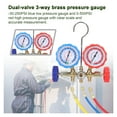 thumbnail image 2 of Manifold Gauge Set Air Conditioning Refrigerant Charging Tool Dual-Valve Pressure Gauge 5ft Hose For R12/R22/R134a/R502 ,Easy to Install, 2 of 7