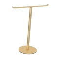thumbnail image 1 of Soporte para toallas de mano Organizador de mostrador Barra de toalla vertical de acero inoxidable Toalla de mano oro, 1 of 9