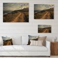 thumbnail image 4 of Designart "Coastal Wind Turbines with Propellers I" Landscapes Print on Natural Pine Wood, 4 of 5