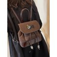 thumbnail image 2 of Bolso de hombro retro esmerilado para mujer otoño/invierno 2024 nueva mochila mini bolso de viaje, 2 of 5