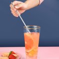 thumbnail image 2 of 4pcs Stainless Steel Stirring Ice Spoon Ice Cream Spoons Cocktail Spoons Swizzle Stick (Long Handle, Silver), 2 of 9