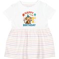 thumbnail image 3 of Inktastic Happy 1st Birthday Monkey Party Theme Girls Baby Dress, 3 of 5