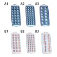 thumbnail image 2 of Silicone Ice Cube Molds Easy-release Trays For Whiskey Cocktail Ice Cube Molds, 2 of 3