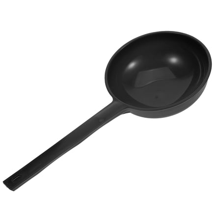 BESTOYARD Black Plastic Water Ladle Spoon for Garden and Household Watering Use