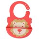 thumbnail image 1 of Baby Bib Washable Waterproof Superbib Reusable Infant Cartoon Feeding TowelRed, 1 of 4