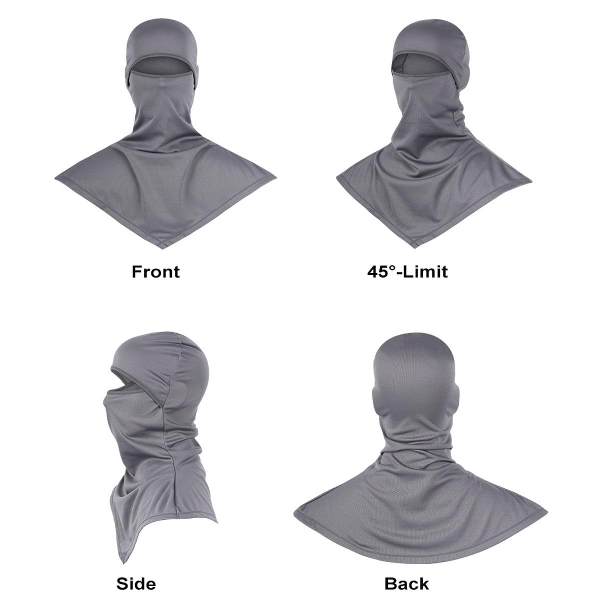 6 Packs Ski Mask Sun Uv Protection Hood Breathable  Balaclava Face For Men Women - Fish