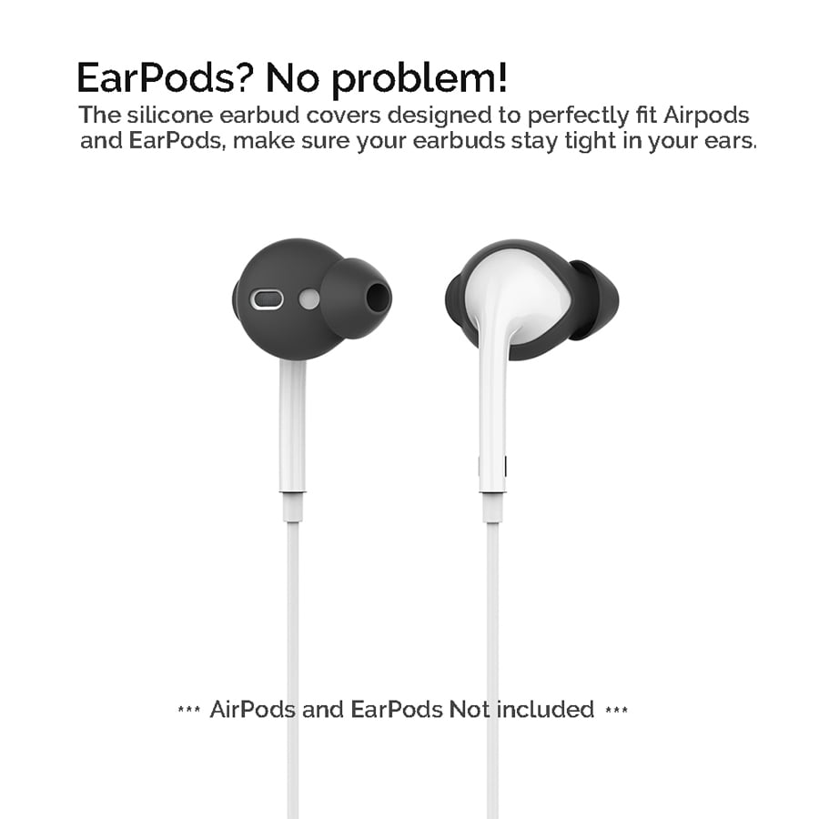 Light Blue ACOUS Design Purest Earbuds Covers Compatible with Apple AirPods and EarPods 