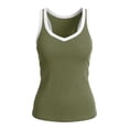 thumbnail image 6 of Posijego Tank Tops for Women Slim Ribbed Tank Tops Summer Causal Basic Undershirts Going out Sleeveless Tank Tops, 6 of 6