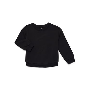Wonder Nation Toddler Boys' Fleece Sweatshirt with Long Sleeves, Sizes 18M-5T