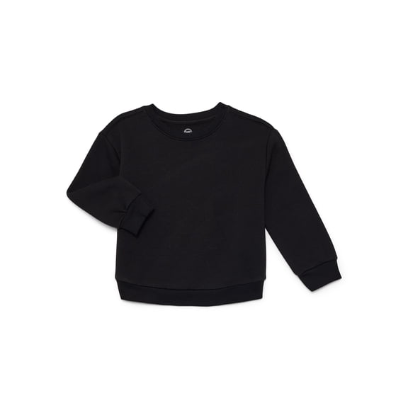 Wonder Nation Toddler Boys' Fleece Sweatshirt with Long Sleeves, Sizes 18M-5T