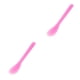 thumbnail image 3 of Seitruly Máscaras cosméticas Cuchara Espátula de punta esmerilada resistente al desgaste Mango Herramientas de maquillaje de plástico Mezcla de Rosa roja 2piezas Seitruly CBP253201, 3 of 6