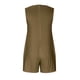 thumbnail image 4 of Pantalones Cortos de las Mujeres para la Moda de Verano Impreso Mono sin Mangas, Ligero Desgaste Atlético de Secado Rápido, 4 of 5