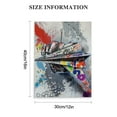 thumbnail image 2 of Shangniulu Graffiti Wall Art Colorful Wall Art Canvas Wall Art Street Art Graffiti Poster Graffiti Wall Art Canvas Graffiti Art Canvas for Room Decor, 2 of 5