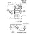 thumbnail image 2 of New Circuit Breaker Switch Compatible with 25 Amp Direct Fit Replacement OE Specifications Factory Original Bolt-On Installation Exact Fit, 2 of 2