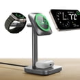 thumbnail image 1 of Estación de carga inalámbrica ESR Qi2 3 en 1 Apple Watch 15W, 1 of 6