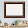 thumbnail image 2 of Amanti Art White Cork Board Framed Vogue Bronze Bulletin Board 35 in. x 27 in., 2 of 7
