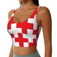thumbnail image 2 of Naloa Red Cross 1 Sports Bras for Women,Sports Bras for Women High Support with Removable Pads-XX-Large, 2 of 8