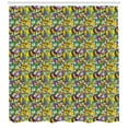 thumbnail image 3 of Ambesonne New Orleans Shower Curtain, Mardi Gras Party, 69"Wx75"L, Multicolor, 3 of 3